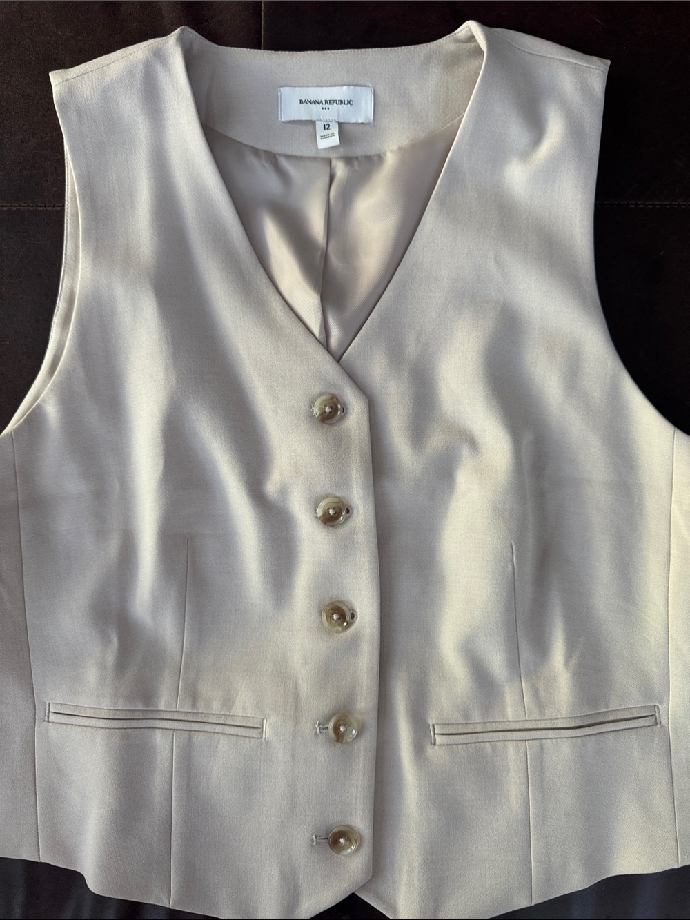 Banana Republic Button-Front Vest